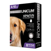 Unicum Premium Капли от гельминтов, блох и клещей для собак