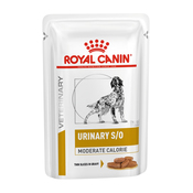 Royal Canin Urinary S/O Moderate Calorie Dog Pouch Slices in Gravy