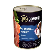 Savory Dog All Breeds Puppy Chicken&Rabbit