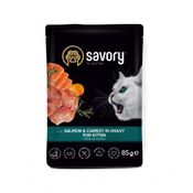 Savory Salmon & Carrot in Gravy for Kitten