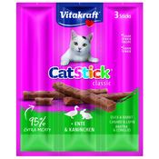 Vitakraft Cat Stick + Ente & Kaninchen