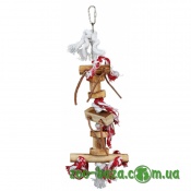 Trixie Wooden Toy on Rope