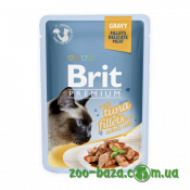 Brit Premium Cat Pouch with Tuna Fillets in Gravy